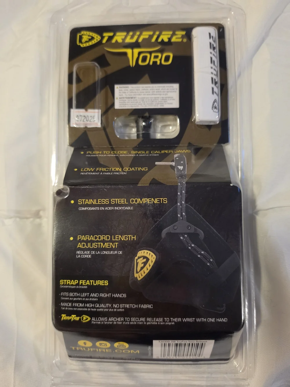 Trufire Toro Archery Release - Black
